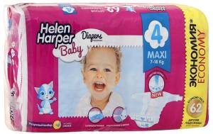 Подгузники «Helen Harper Baby» размер 4 
